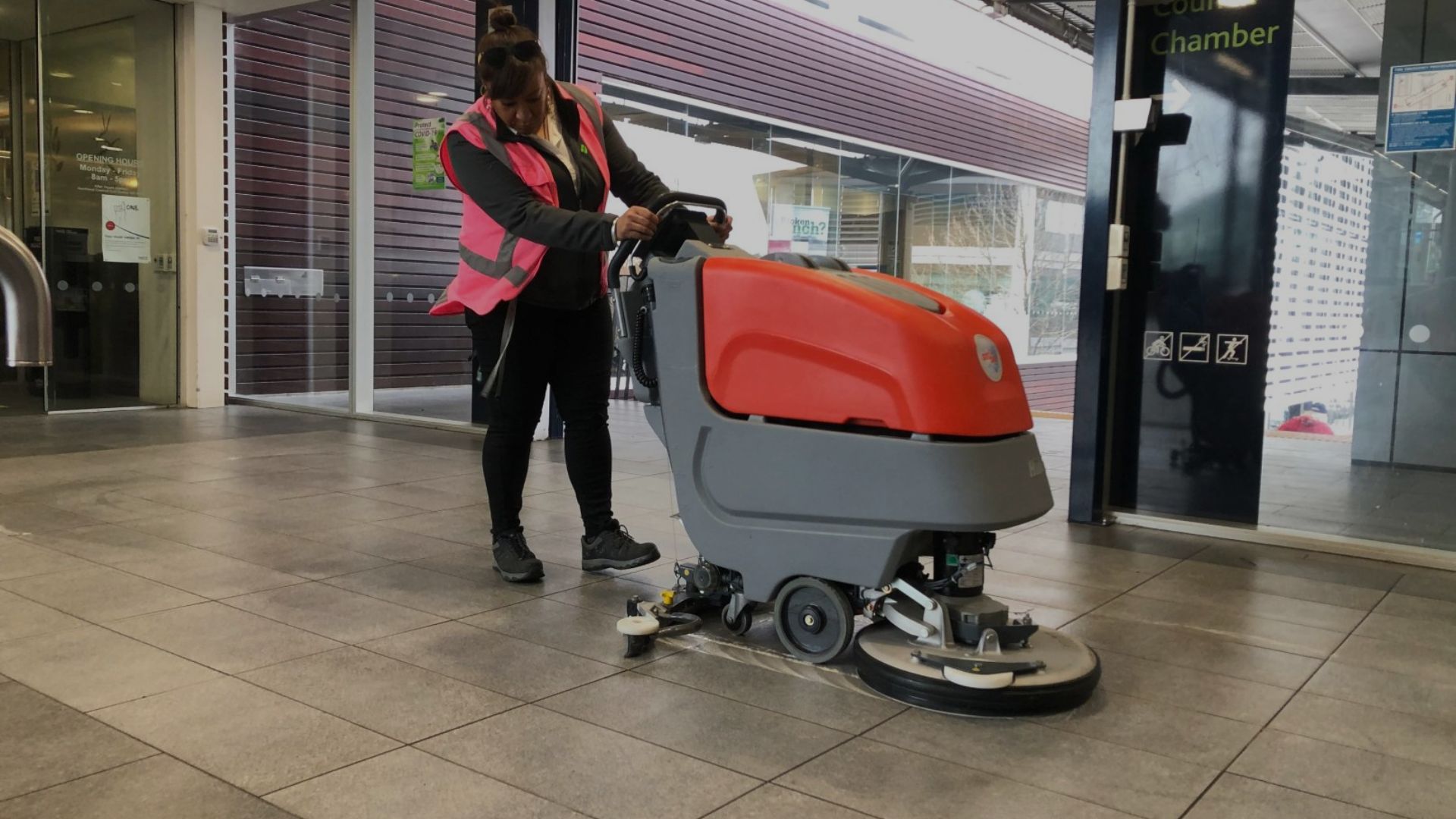 Civic Waste Pressure Washing