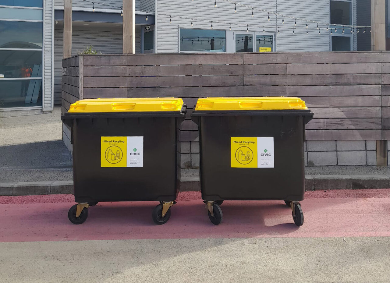 Wheelie Bins Civic Waste
